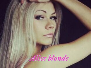 Alice_blonde Fille Sensuelle