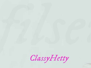 ClassyHetty