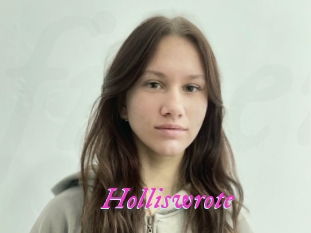Holliswrote