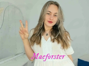 Maeforster