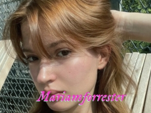 Mariamforrester