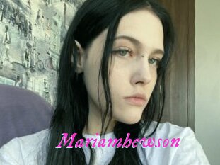 Mariamhewson