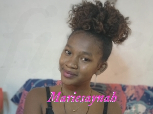 mariesaynah Fille Sensuelle