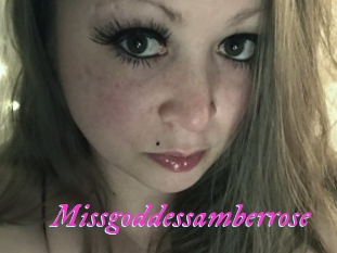 Missgoddessamberrose